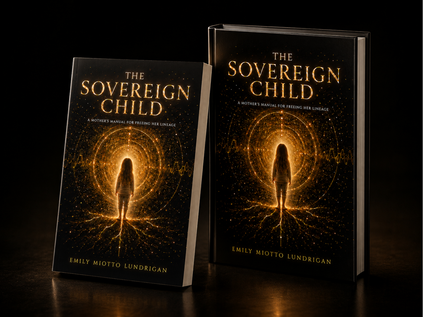 The Sovereign Child by Emily Miotto Lundrigan — updated book cover featuring Maya